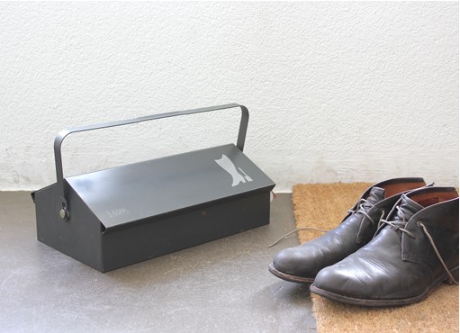 Schuhputzbox von W. Kienzle Schuhputzbox von W. Kienzle