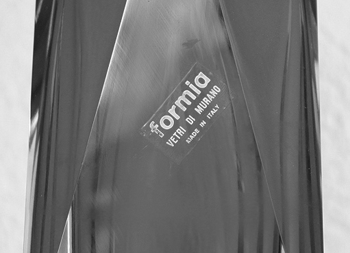 Sommerso-Vase aus Murano Sommerso-Vase aus Murano