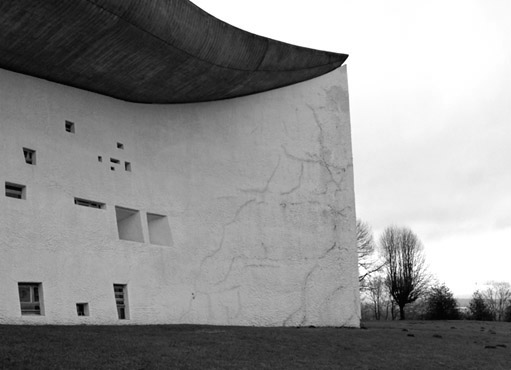 Chapelle Notre-Dame-sur-Haut in Ronchamp Chapelle Notre-Dame-sur-Haut in Ronchamp