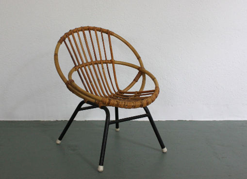 Kindersessel aus Rattan Kindersessel aus Rattan