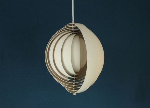 Moon Lampe von V. Panton