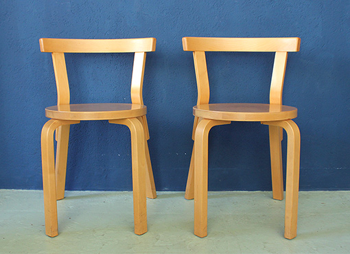 Stuhlmodell 68 von Alvar Aalto Stuhlmodell 68 von Alvar Aalto