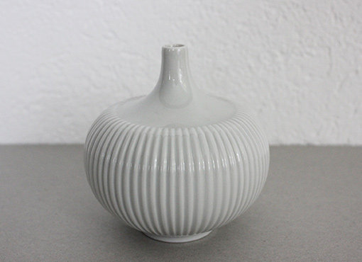 Kleine Porzellan-Vase von Langenthal