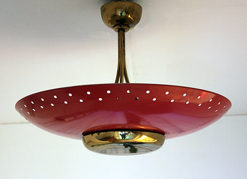 Deckenlampe der 1950er Jahre Deckenlampe der 1950er Jahre