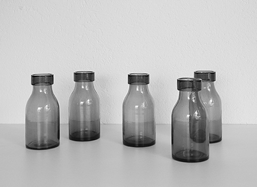 Mundgeblasene Bülacher-Flaschen Mundgeblasene Bülacher-Flaschen