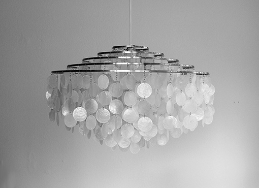 Muschelleuchte von Verner Panton Muschelleuchte von Verner Panton