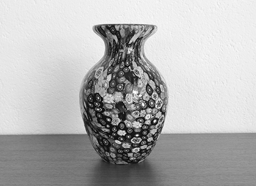 Millefiore Vase von Badioli Millefiore Vase von Badioli