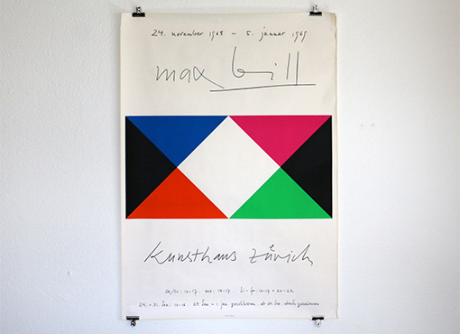 Max Bill Plakat Max Bill Plakat