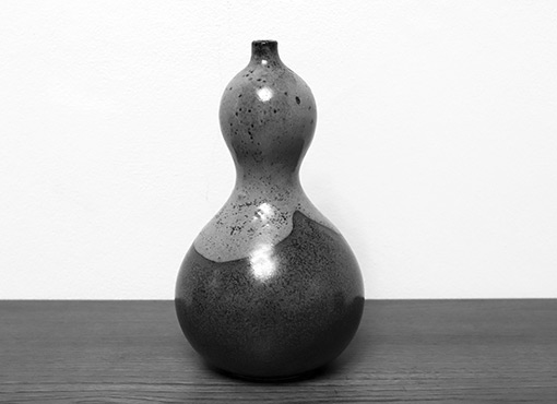 Kürbisförmige Kerstan-Vase