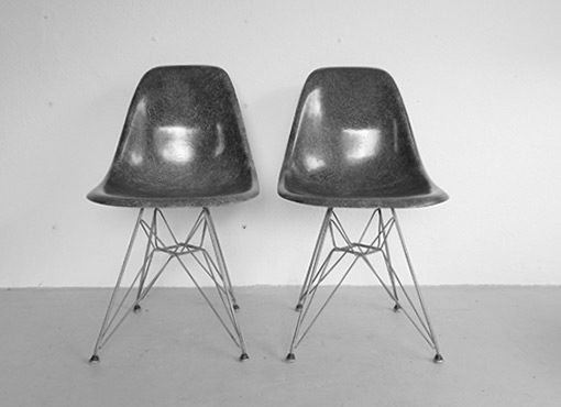 Eames Sidechairs von Herman Miller Eames Sidechairs von Herman Miller