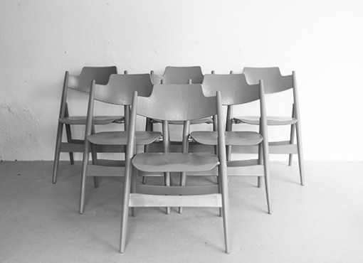 Stapelstühle von Egon Eiermann Stapelstühle von Egon Eiermann