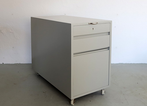 Rollbarer Bürokorpus von Wohnbedarf Rollbarer Bürokorpus von Wohnbedarf