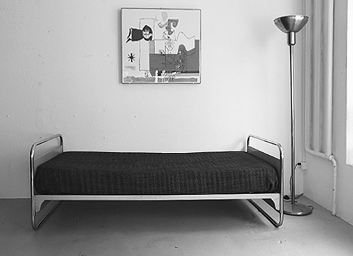 Stahlrohrbett von Alfred Roth Stahlrohrbett von Alfred Roth