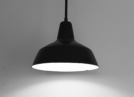 2 Industrie Deckenleuchten