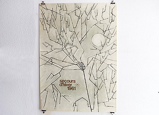 Winterhilfe-Plakat von Gerhild Kahmann