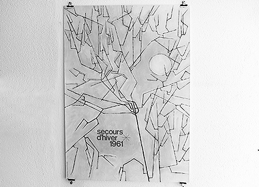 Winterhilfe-Plakat von Gerhild Kahmann