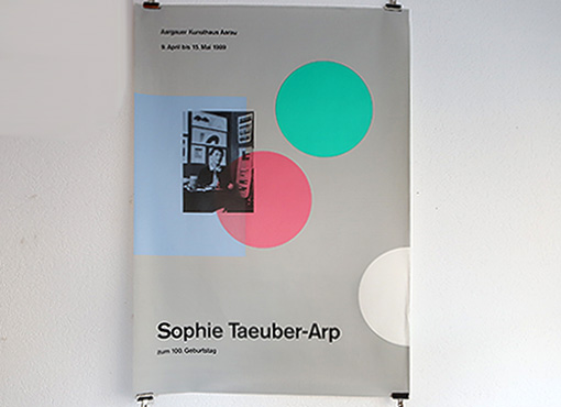 Ausstellungsplakat Sophie Taeuber-Arp