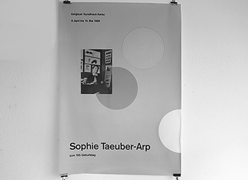 Ausstellungsplakat Sophie Taeuber-Arp