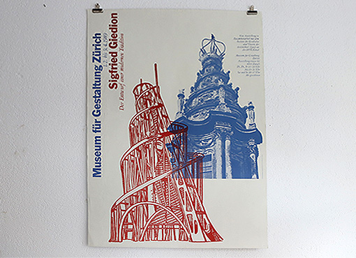 Ausstellungsposter Sigfried Giedion