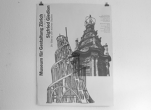 Ausstellungsposter Sigfried Giedion