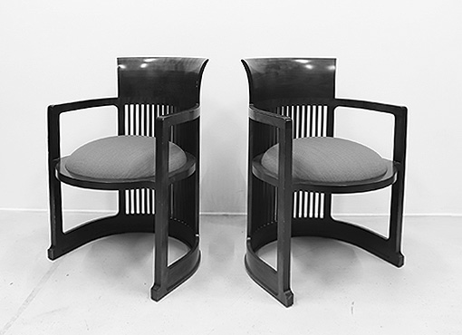 Barrel Chair von Frank Lloyd Wright